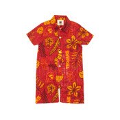 USC Trojans Infant Cardinal SC Interlock Vintage Floral Romper